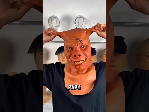 ¡Un Monstruo con Cara de Cerdo Entró en la Casa, Pero Era Alguien Inesperado 🐷😱