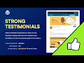 Strong Testimonials WordPress Plugin - Collect Display Testimonials