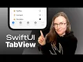 SwiftUI TabView Tutorial - How to work with Tab Bar Navigation Page Style and tab items