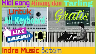 gratis midi song minang dan tarling cirebonan non sampling untuk all keyboard 