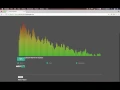 Audio Visualizer and spotify playlist generator