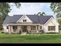EXCLUSIVE MODERN FARMHOUSE PLAN 009-00326 WITH INTERIOR