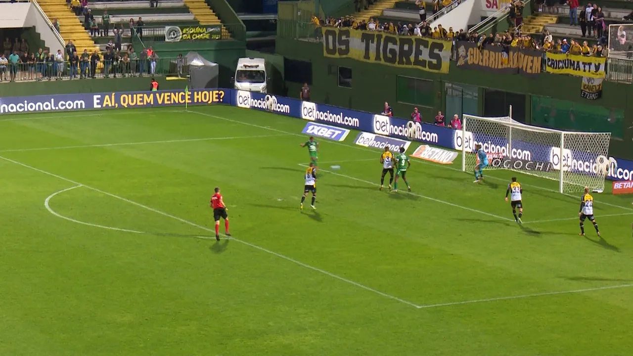 Chapecoense empata com o Criciúma na série B do Brasileiro