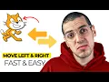 How to Make a Scratch Sprite Move Left and Right Beginner Tutorial