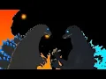 Lagu Final wars vs heisei Godzilla|animation|
