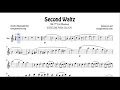 Download Lagu Waltz Nº 2 Sheet Music for Alto Saxophone \u0026 Baritone Sax E Flat Vals by Shostakovich