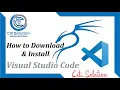 How to Install VISUAL STUDIO CODE in Kali Linux 2021 1 with the best Python Extension