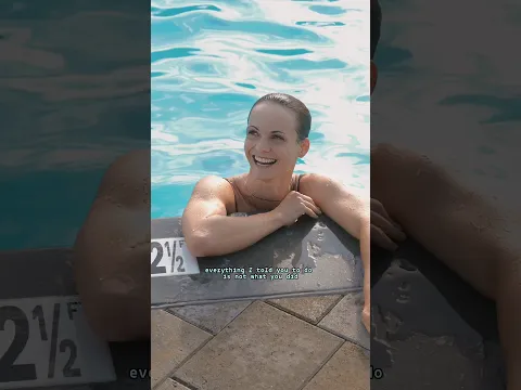 I tried to beat a diver at diving