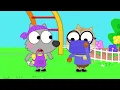 Download Lagu El bebé está enfermo DÍA DE LA VACUNA dibujos animados Wolf pica en español videos para niños remake