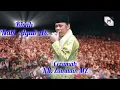 Lagu Ceramah KH Zainudin MZ. Kisah Nabi Ayub. AS