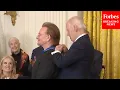 Bono Lead Singer Of U2 Awarded Medal Of Freedom By President Joe Biden