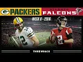 Matt Ryan Out-Duels Rodgers Packers vs Falcons 2016 Week 8