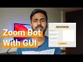 Making A Zoom Bot That Logs You Into Your Meetings Classes Python with GUI Techie Programmer