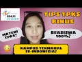 Download Lagu TIPS LOLOS TPKS BINUS