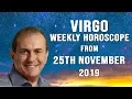 Virgo Weekly Horoscope from 25th November 2019 - You can be so persuasive