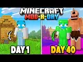 Minecraft But I Add a NEW MOD Every Day