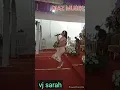 vj sarah terkesan
