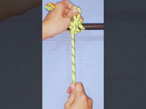 Knot rope tip diy at home 💡 Useful knot idea for you ep259
