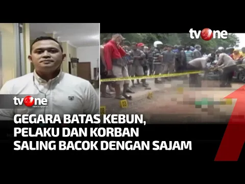 Gegara Batas Kebun Dua Pria di Sekayu Duel Maut, Satu Orang Tewas