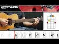 Let It Be - The Beatles EASY GUITAR LESSON Scrolling Chords