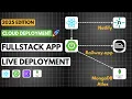 Deploy Full Stack React Spring Boot MongoDB App to Netlify Railway Free Easy