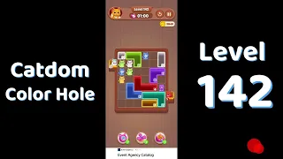 Catdom Color Hole Level 142 Screenshot