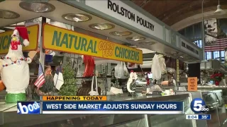 West Side Market new Sunday hours