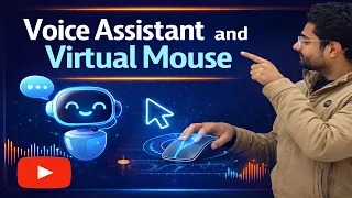 Voice Assistant Chatbot in Python Virtual Mouse using Hand Gesture Recognition Python