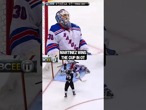 THROWBACK: DOUBLE OT. MARTINEZ. CUP. 🏆