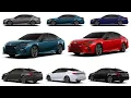 NEW 2025 Toyota CAMRY - Colors Detailed Comparison What is your favourite