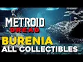 Metroid Dread Burenia All Collectible Locations 100 Items All Missile Tanks Energy Tanks