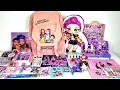 K-POP DEMON HUNTERS STATIONERY HAUL 2025 Unboxing School Bag Coloring Book Cute Tools
