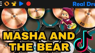 Download Dj masha and the bear tik tok | real drum cover MP3