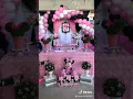 Beautiful Minnie Mouse birt ay party decor