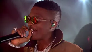 wizkids performance at thisday arise groups global virtual commemoration nigeria 60