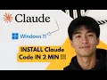 How to Install Claude Code on Windows Using CMD 2026 No Node js Needed