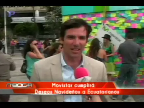 Movistar cumplirá deseos navideños a ecuatorianos