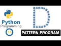 Python Pattern Programs Printing Stars in D Shape