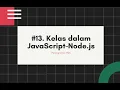 Kelas dalam JavaScript-Node js