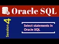 Oracle Session 4 Oracle SQL Tutorial Oracle SQL for Beginners SQL for beginners