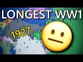 LONGEST WW1 GAME in Roblox Conquer The World WW2