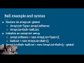 Processing Intro Lesson 12 ArrayLists