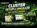 Cohesity Cluster Setup Upgrade Tutorial Full Lab Walkthrough Node Install Rolling Updates 2026