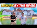 Touring MASSIVE Homes on the Boise River Middleton ID