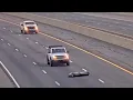 Arkansas Distracted Jeep Driver Runs Over Road Debris