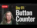 Build a Button Counter with JavaScript No Frameworks Day 01
