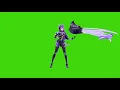 Green Screen Selena Mobile Legends with all skins