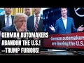 Lagu German Automakers Pull Out — Massive Exit Leaves America’s Auto Industry on the Brink! EV Tariffs
