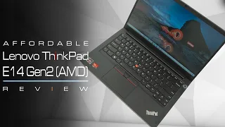 Lenovo ThinkPad E14 G2 AMD Ryzen In-Depth Review - Fantastic Affordable Business laptop