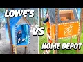 Download Lagu Lowe's VS Home Depot Survival Treehouses!